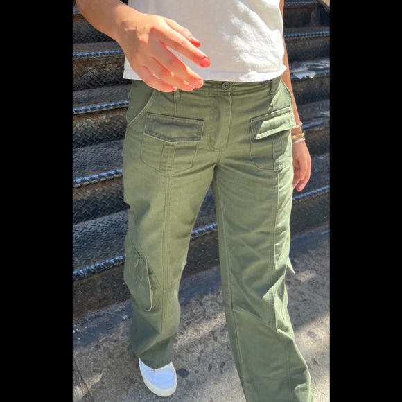 Brandy Melville Pants & Jumpsuits Brandy Melville Olive Green Kim